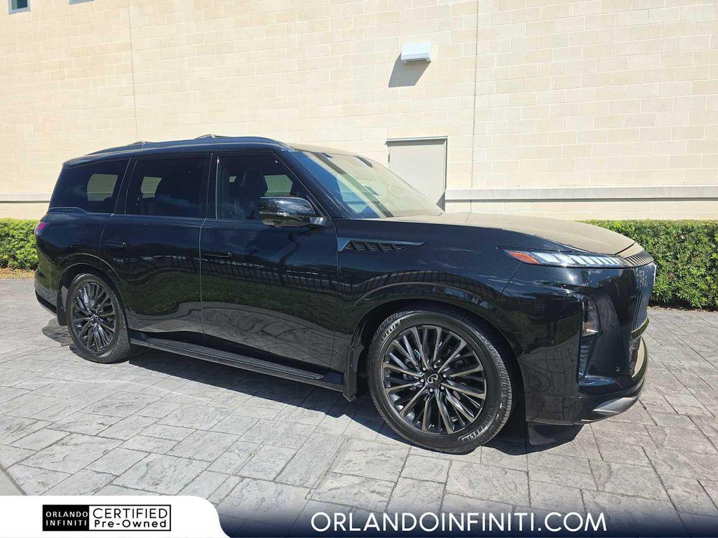 used 2025 INFINITI QX80 car, priced at $83,500