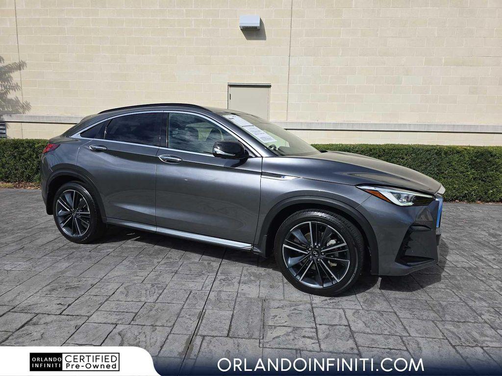 used 2025 INFINITI QX55 car, priced at $37,900