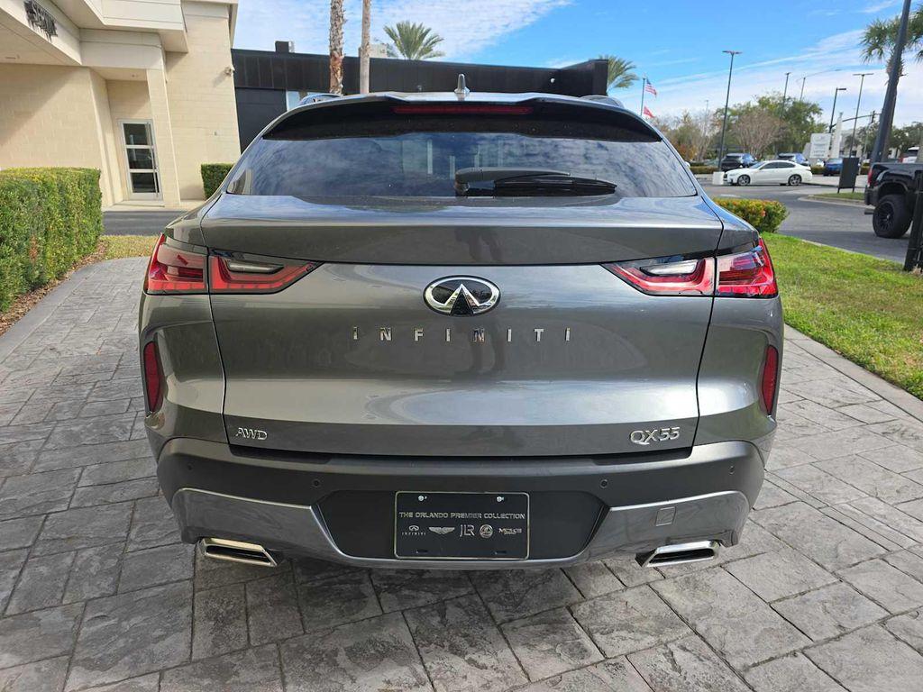 used 2025 INFINITI QX55 car, priced at $37,700