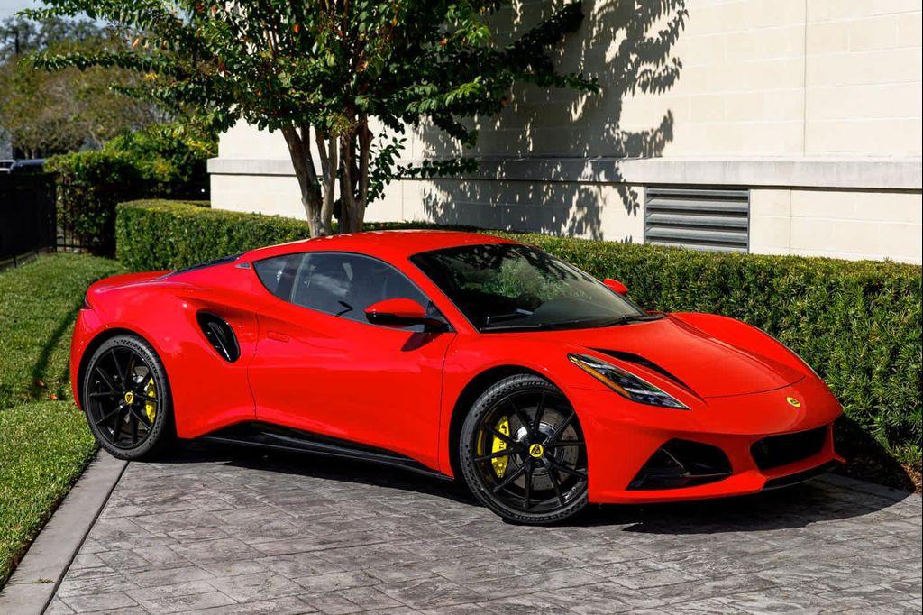 new 2025 Lotus Emira car, priced at $117,150