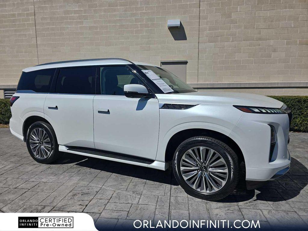 used 2025 INFINITI QX80 car, priced at $72,500