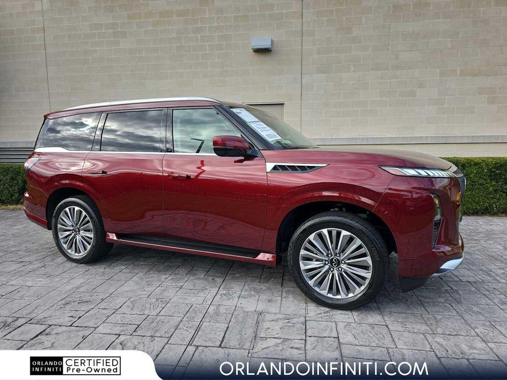used 2025 INFINITI QX80 car, priced at $77,900