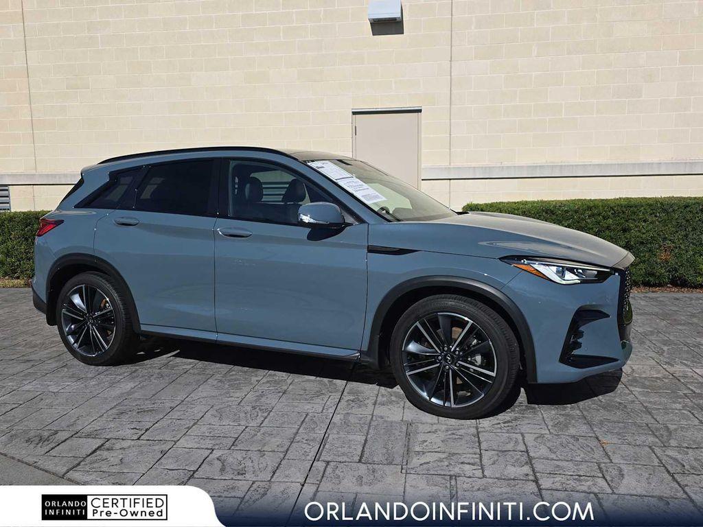 used 2025 INFINITI QX50 car, priced at $38,900
