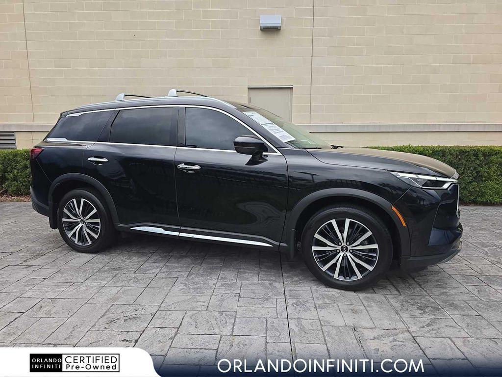 used 2025 INFINITI QX60 car, priced at $44,700