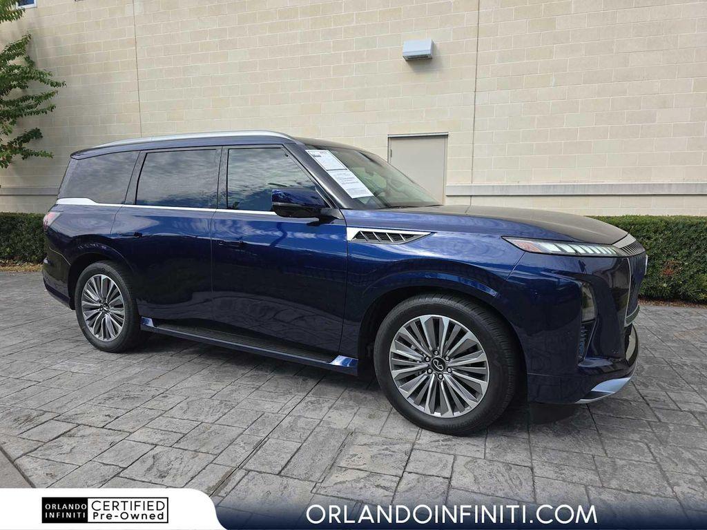 used 2025 INFINITI QX80 car, priced at $75,900