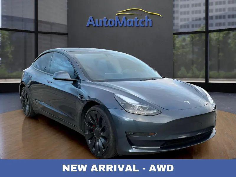 used 2023 Tesla Model 3 car