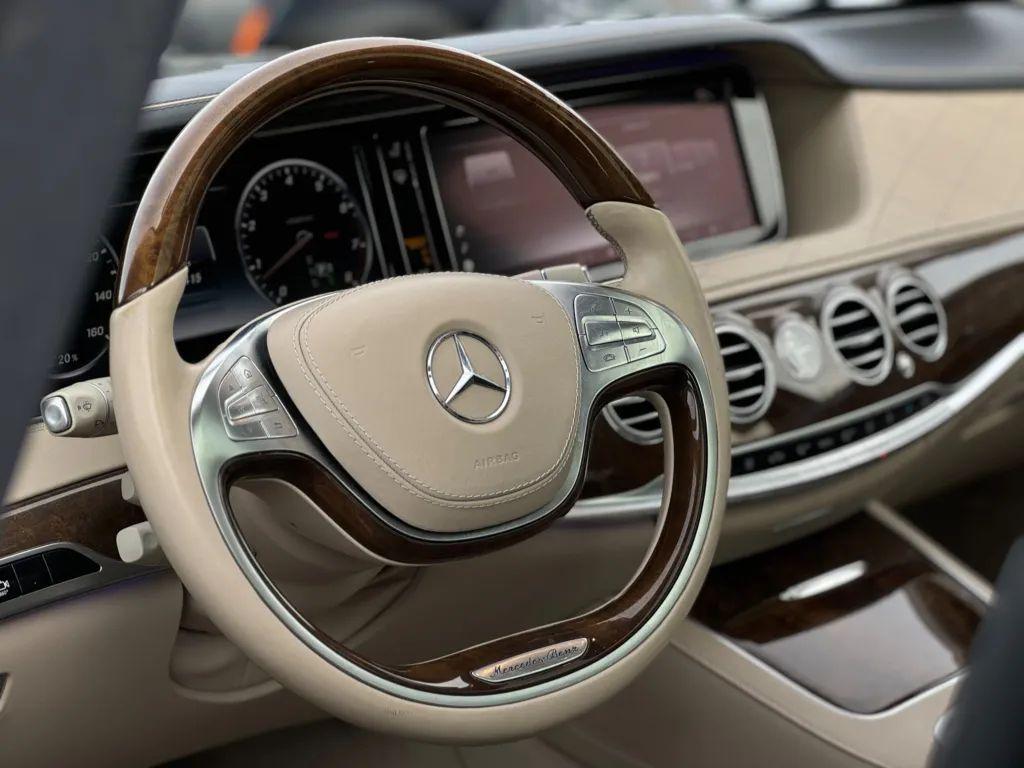 used 2015 Mercedes-Benz S-Class car, priced at $24,995