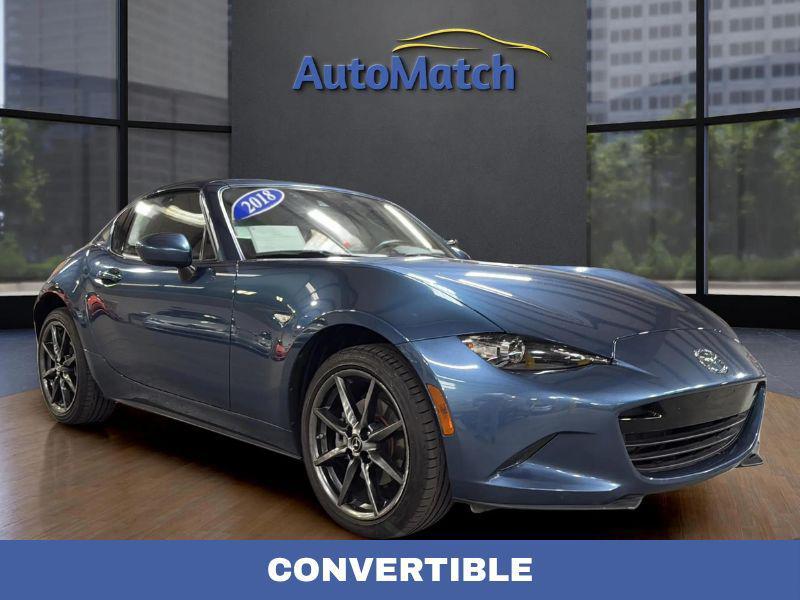 used 2018 Mazda MX-5 Miata RF car, priced at $17,495