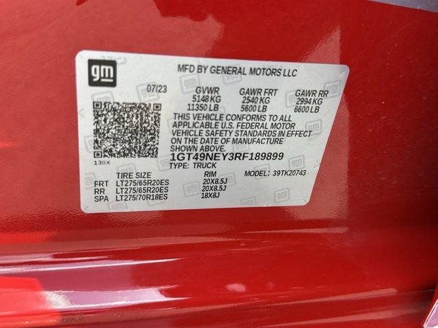 2024 Cardinal Red GMC Sierra 2500