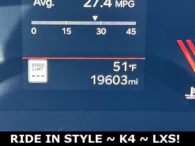 used 2025 Kia K4 car, priced at $19,430