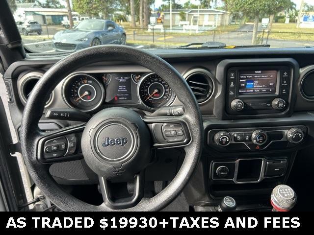 used 2020 Jeep Wrangler car, priced at $17,960