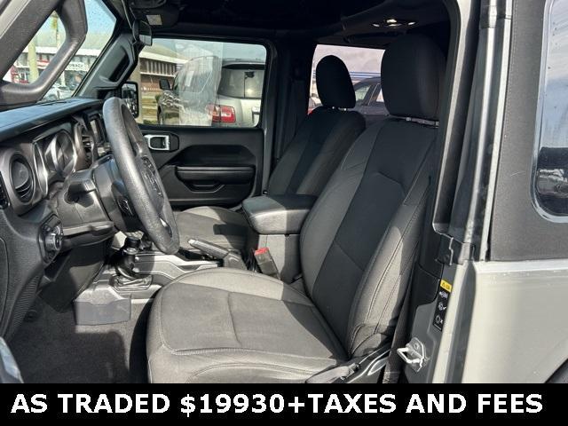 used 2020 Jeep Wrangler car, priced at $17,960
