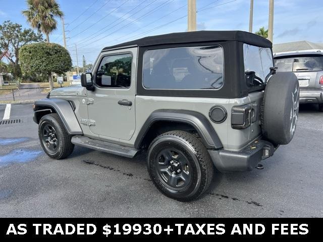 used 2020 Jeep Wrangler car, priced at $17,960