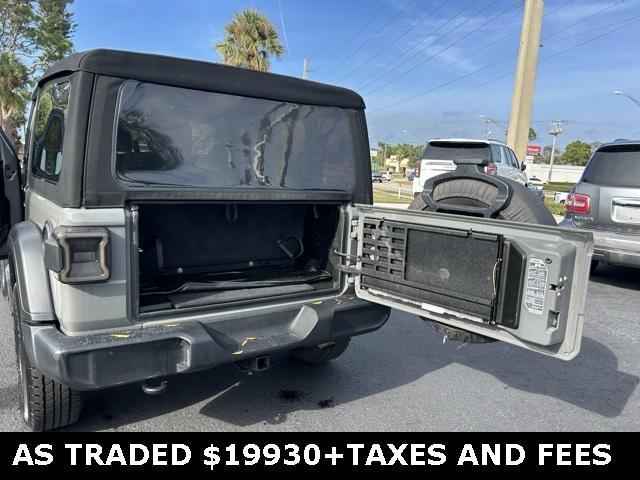 used 2020 Jeep Wrangler car, priced at $17,960