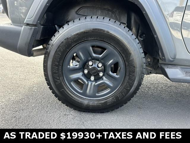 used 2020 Jeep Wrangler car, priced at $17,960