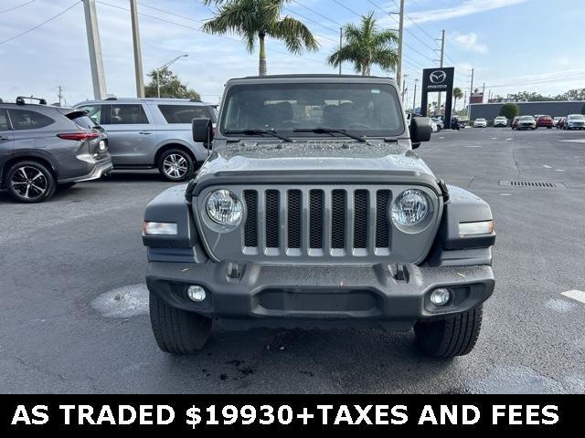 used 2020 Jeep Wrangler car, priced at $17,960