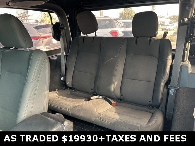 used 2020 Jeep Wrangler car, priced at $17,960