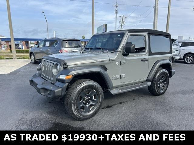 used 2020 Jeep Wrangler car, priced at $17,960