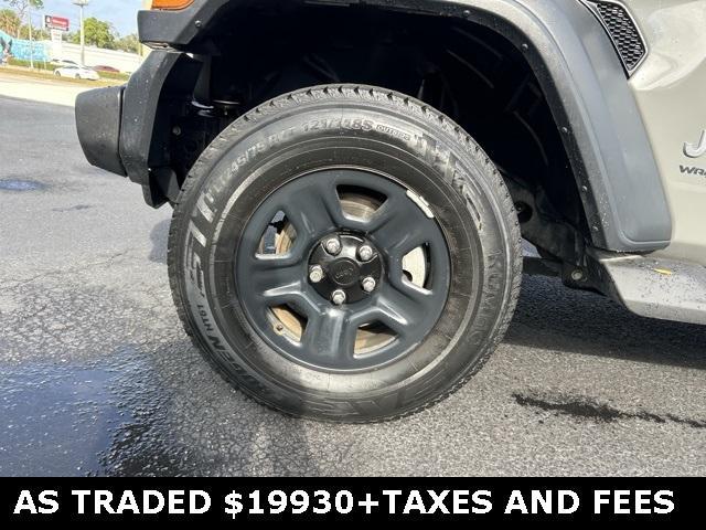 used 2020 Jeep Wrangler car, priced at $17,960
