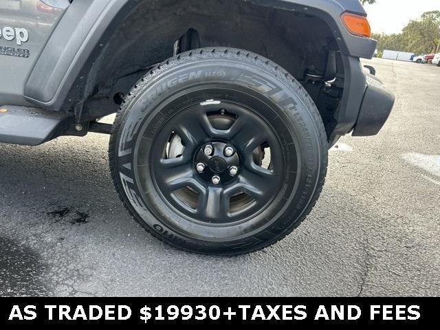 used 2020 Jeep Wrangler car, priced at $17,960