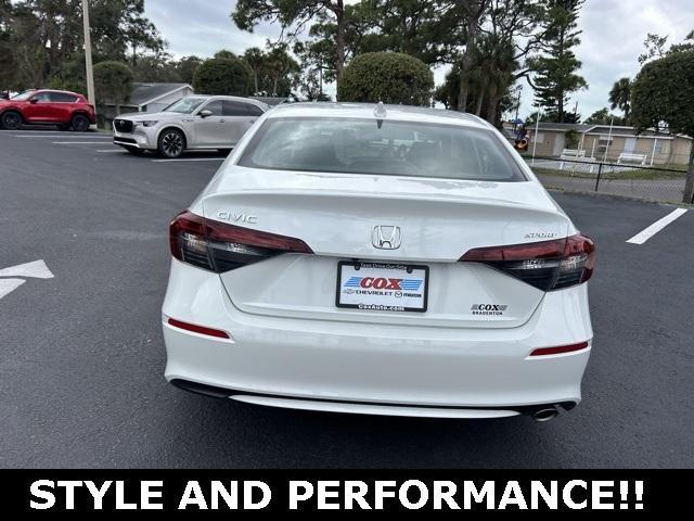 used 2025 Honda Civic car, priced at $24,910