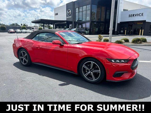 used 2024 Ford Mustang car, priced at $29,420