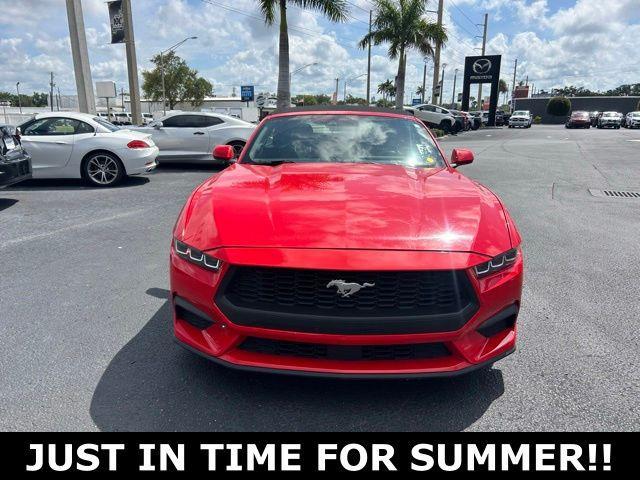 used 2024 Ford Mustang car, priced at $29,420