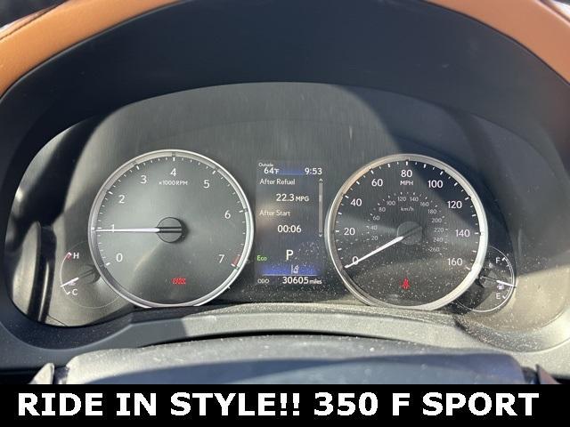 used 2024 Lexus IS 350 car, priced at $38,640