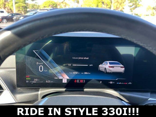 used 2023 BMW 330 car, priced at $31,039