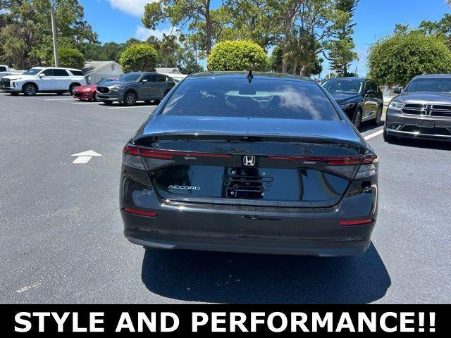used 2025 Honda Accord car, priced at $27,658