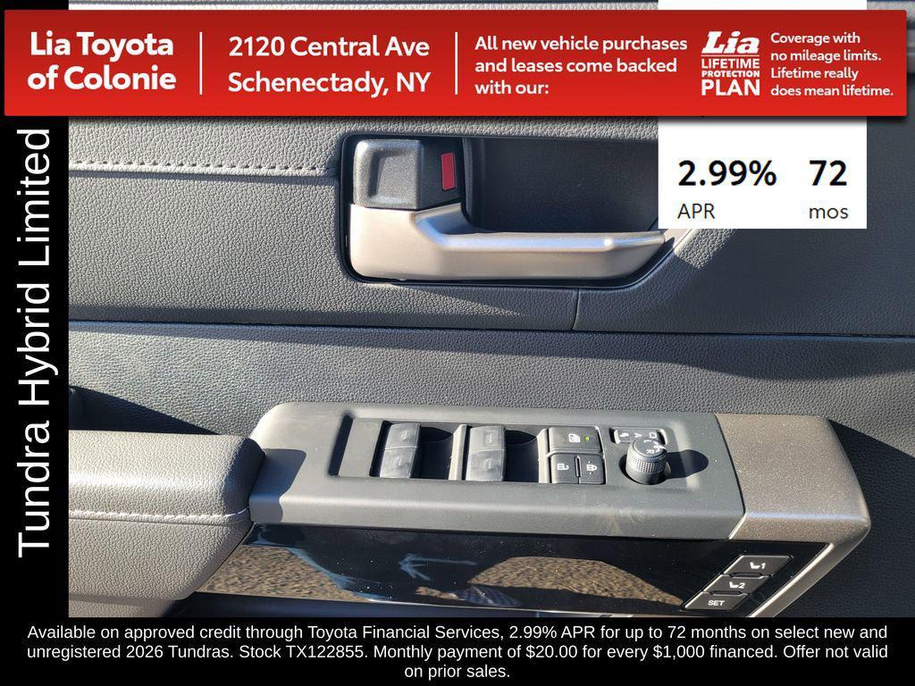 new 2026 Toyota Tundra Hybrid car, priced at $63,736