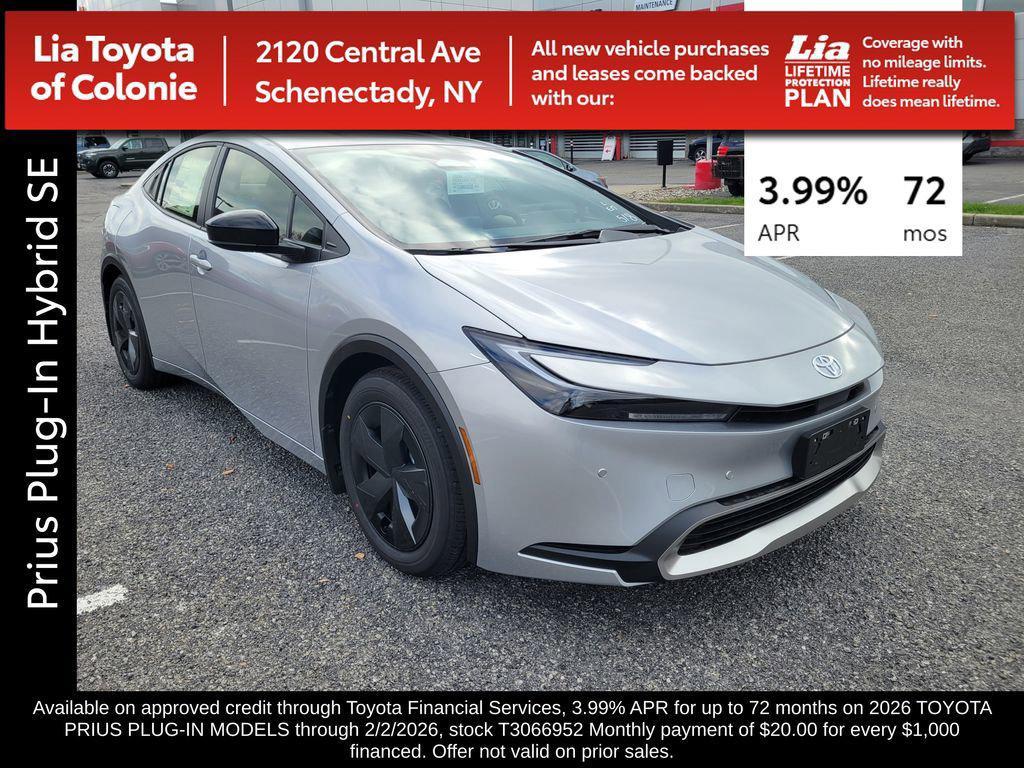 new 2026 Toyota Prius Plug-In Hybrid car, priced at $35,814