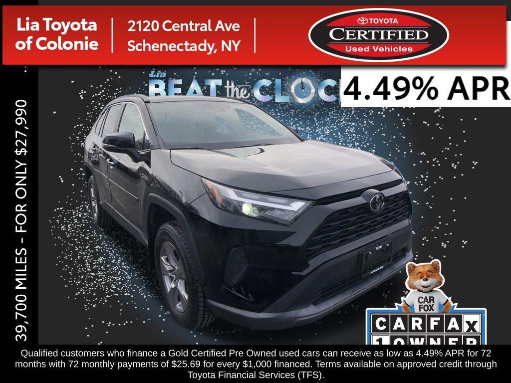 used 2022 Toyota RAV4 car, priced at $27,990