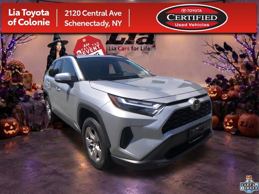 used 2025 Toyota RAV4 car, priced at $31,647