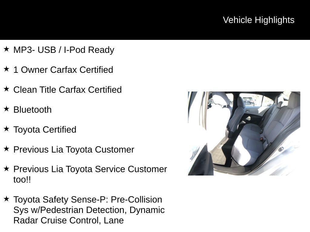 used 2025 Toyota Corolla car, priced at $24,990
