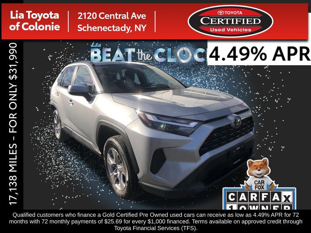 used 2025 Toyota RAV4 car, priced at $31,990