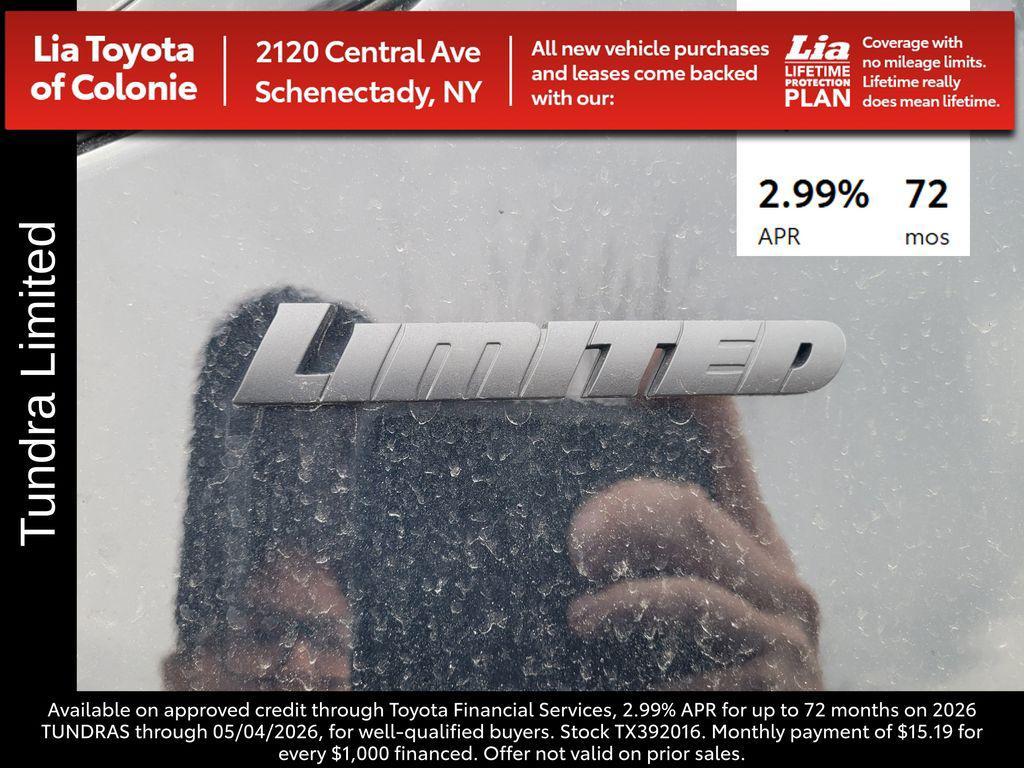 new 2026 Toyota Tundra car, priced at $62,769