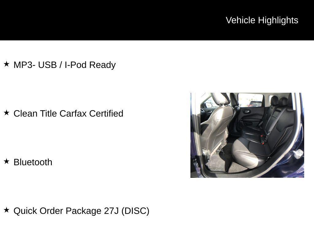 used 2019 Jeep Compass car, priced at $16,990