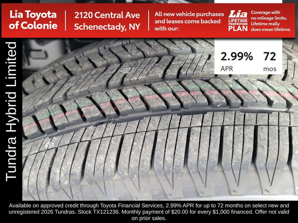 new 2026 Toyota Tundra Hybrid car, priced at $63,599