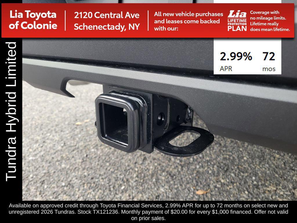 new 2026 Toyota Tundra Hybrid car, priced at $63,599