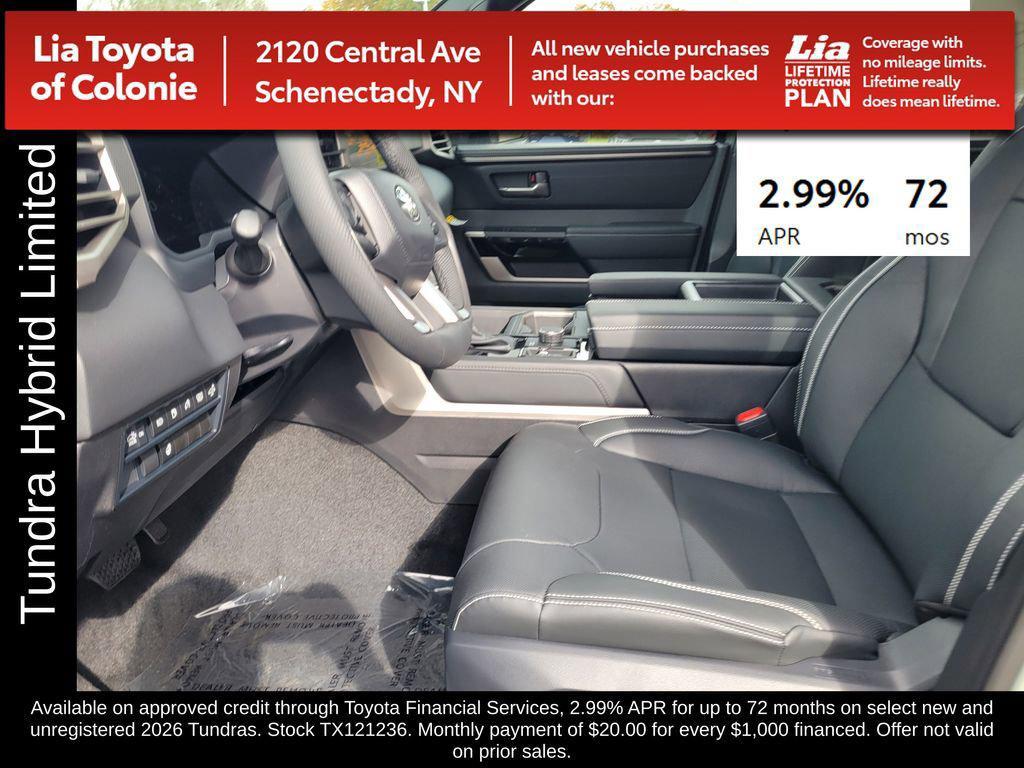 new 2026 Toyota Tundra Hybrid car, priced at $63,599