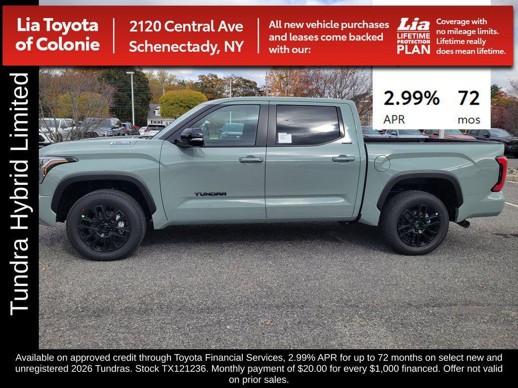 new 2026 Toyota Tundra Hybrid car, priced at $63,599