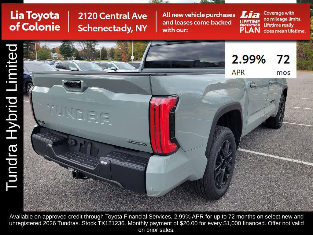 new 2026 Toyota Tundra Hybrid car, priced at $63,599