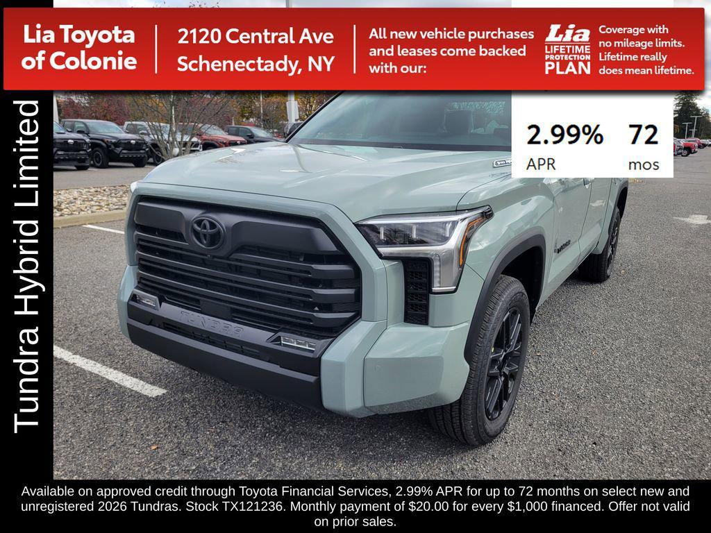 new 2026 Toyota Tundra Hybrid car, priced at $63,599