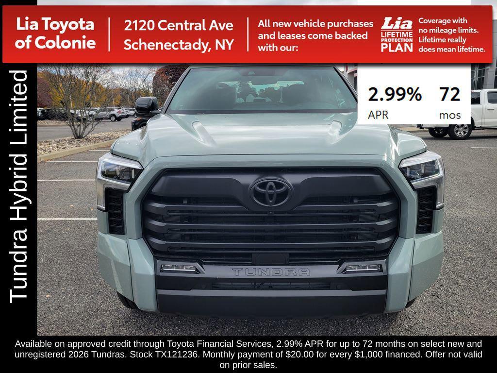 new 2026 Toyota Tundra Hybrid car, priced at $63,599
