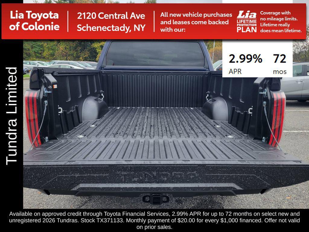 new 2026 Toyota Tundra car, priced at $59,899