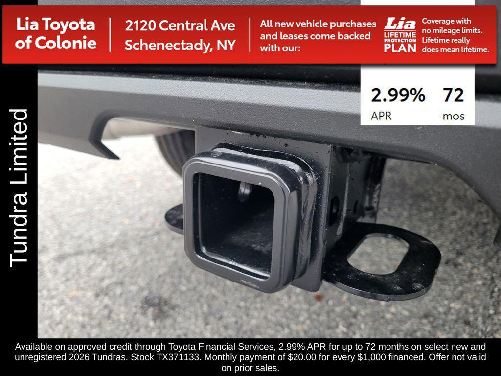 new 2026 Toyota Tundra car, priced at $59,899
