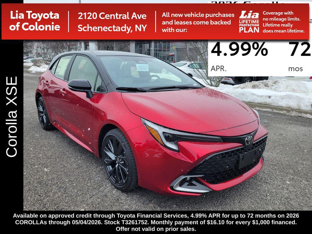 new 2026 Toyota Corolla car, priced at $28,246