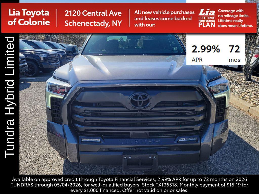 new 2026 Toyota Tundra Hybrid car, priced at $66,364