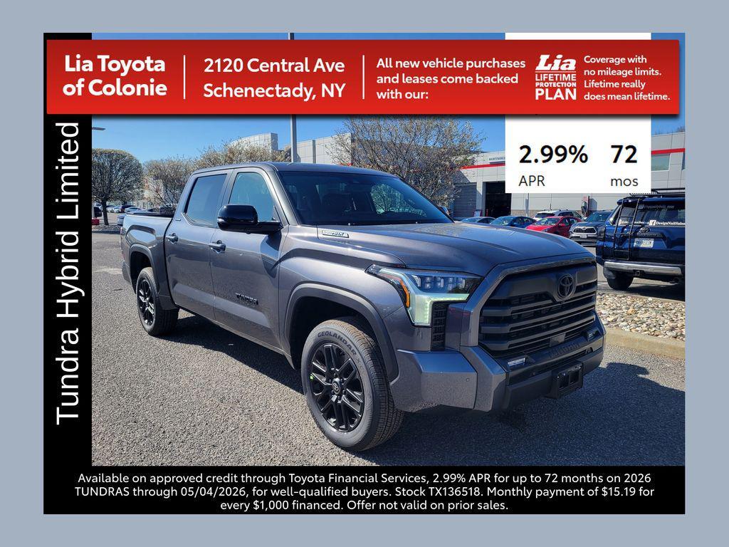 new 2026 Toyota Tundra Hybrid car, priced at $66,364